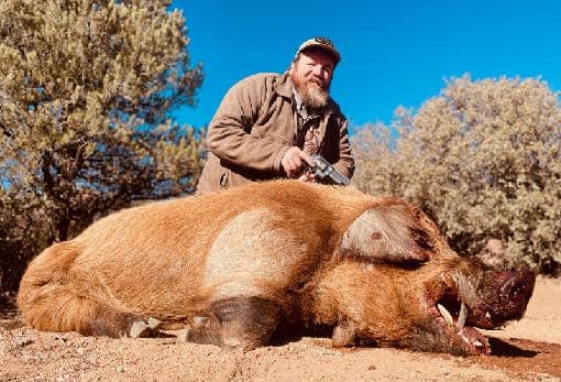 Rob's pig Hunt at Dunton Ranch